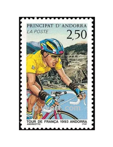 n° 434 -  Timbre Andorre Poste