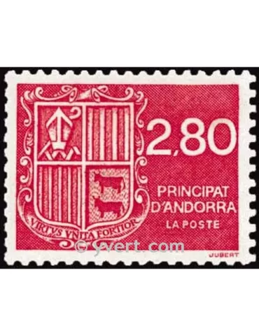 n° 435 -  Timbre Andorre Poste