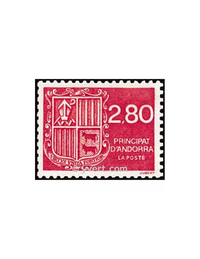 n° 435 -  Timbre Andorre Poste