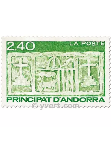 n° 436/437 -  Timbre Andorre Poste