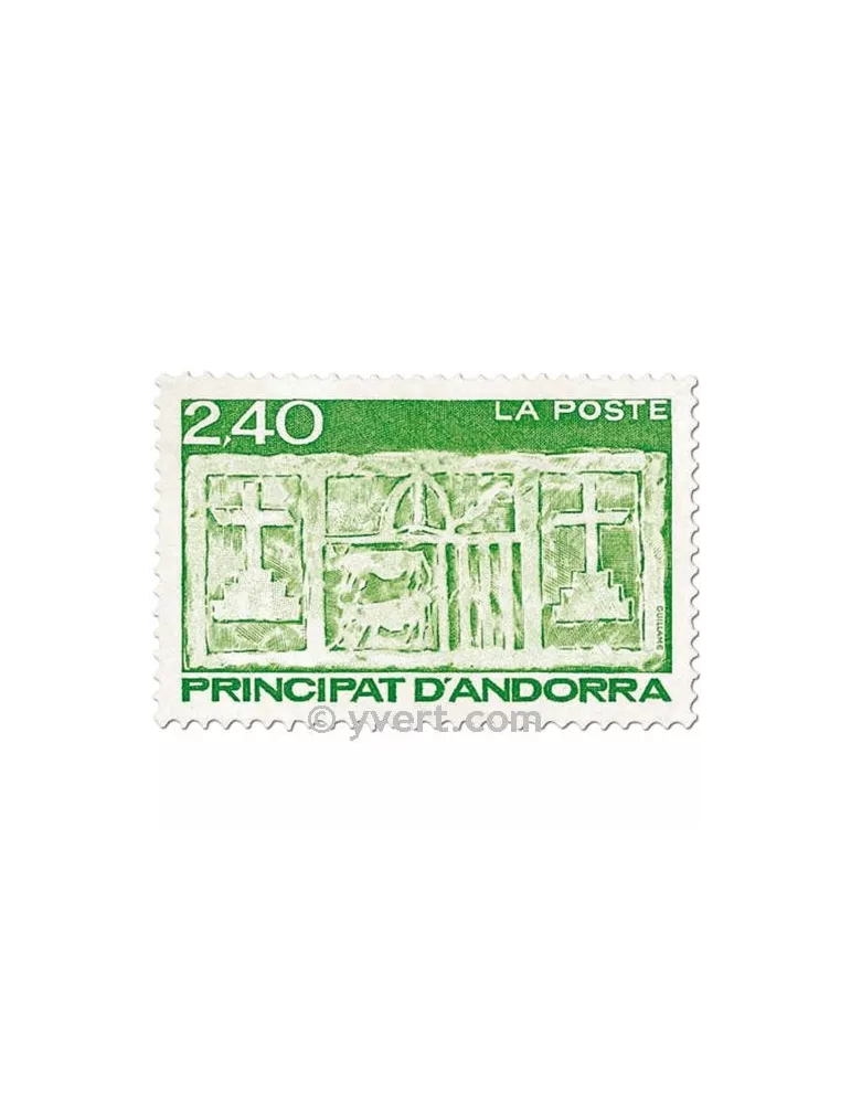 n° 436/437 -  Timbre Andorre Poste