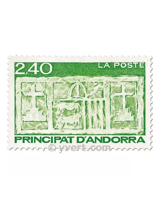 n° 436/437 -  Timbre Andorre Poste