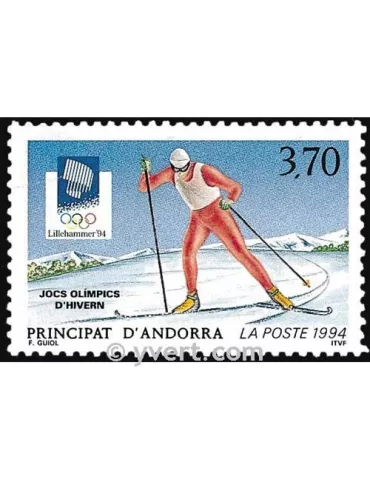 n° 441 -  Timbre Andorre Poste