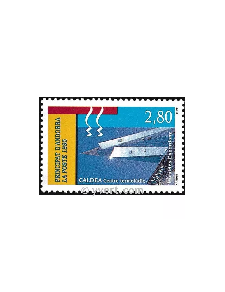 n° 459 -  Timbre Andorre Poste