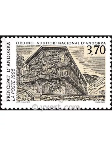n° 460 -  Timbre Andorre Poste