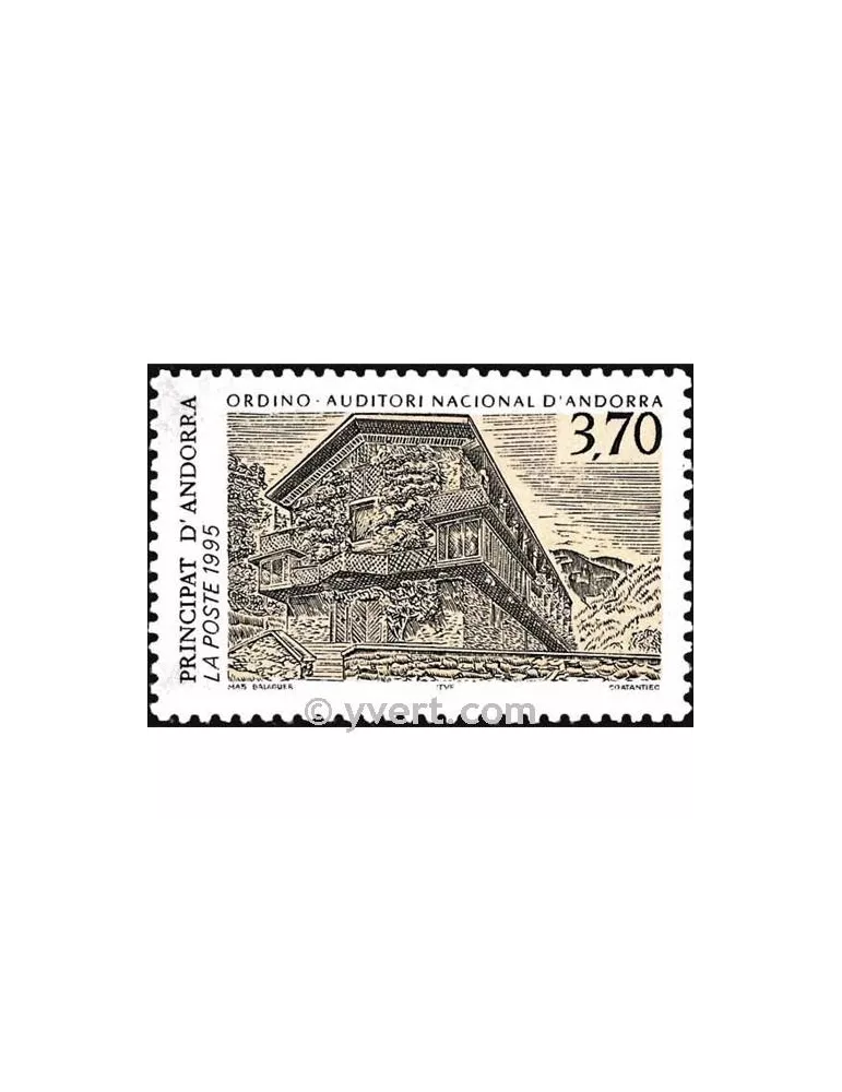n° 460 -  Timbre Andorre Poste