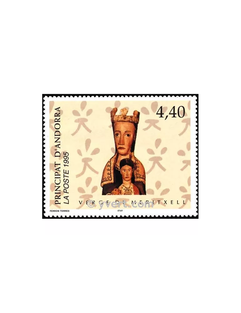 n° 461 -  Timbre Andorre Poste