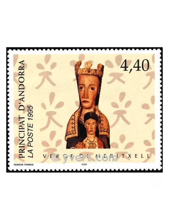 n° 461 -  Timbre Andorre Poste