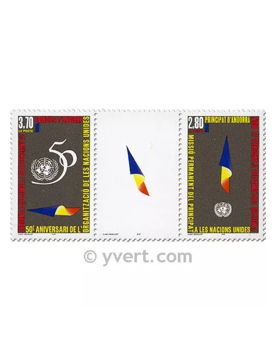 n° 465A -  Timbre Andorre Poste