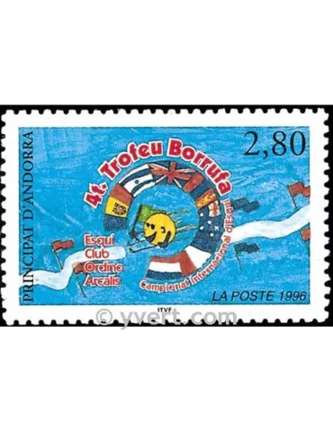 n° 467 -  Timbre Andorre Poste