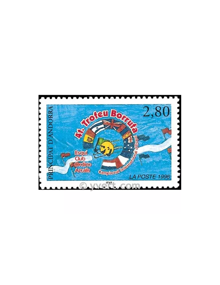 n° 467 -  Timbre Andorre Poste