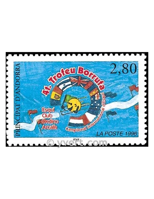 n° 467 -  Timbre Andorre Poste