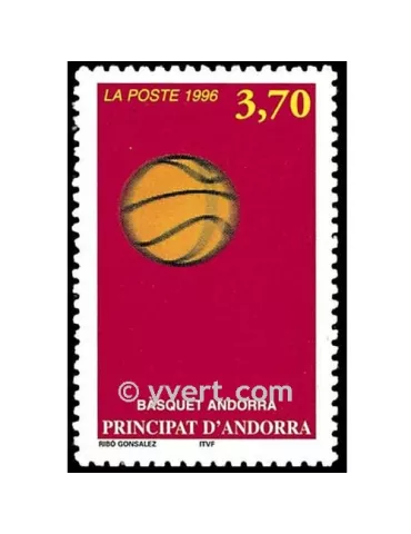 n° 468 -  Timbre Andorre Poste