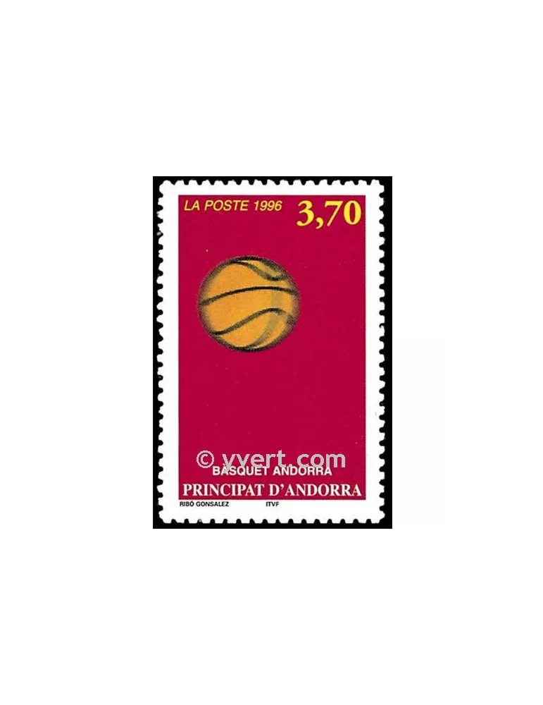 n° 468 -  Timbre Andorre Poste