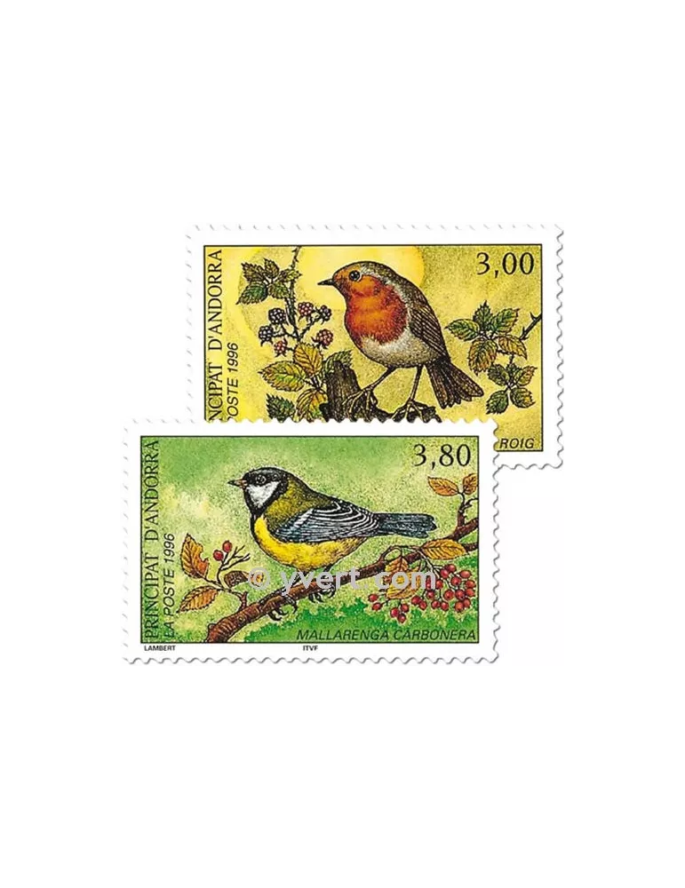 n° 470/471 -  Timbre Andorre Poste