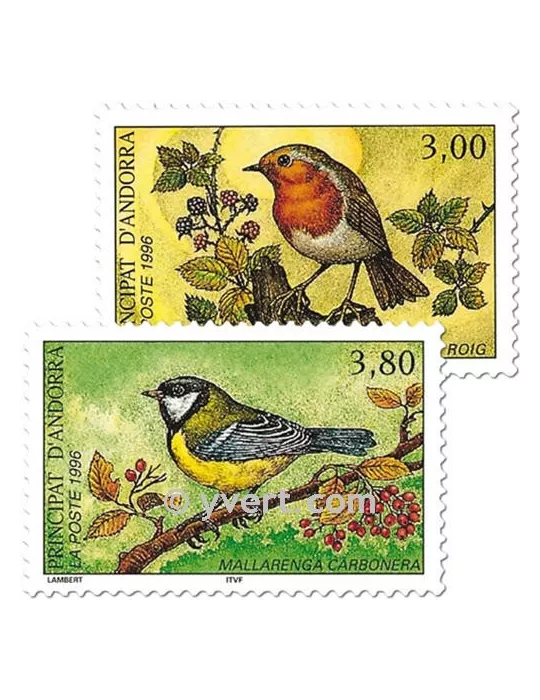 n° 470/471 -  Timbre Andorre Poste