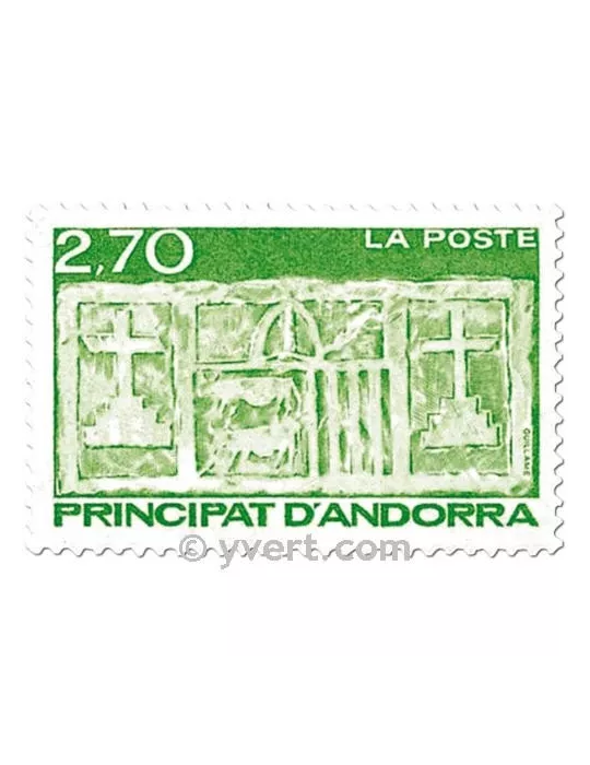 n° 472/473 -  Timbre Andorre Poste