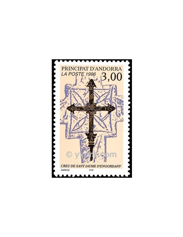 n° 474 -  Timbre Andorre Poste