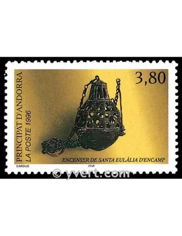 n° 475 -  Timbre Andorre Poste