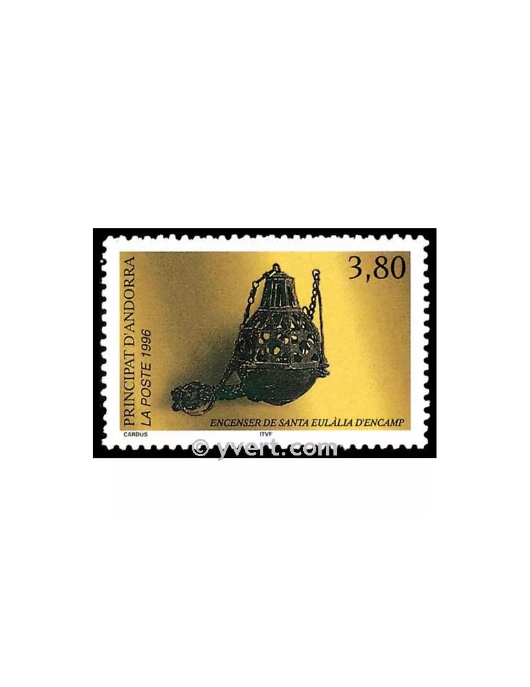 n° 475 -  Timbre Andorre Poste