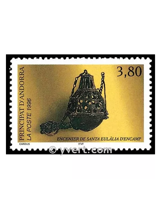 n° 475 -  Timbre Andorre Poste