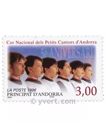 n° 480 -  Timbre Andorre Poste