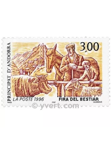 n° 481 -  Timbre Andorre Poste