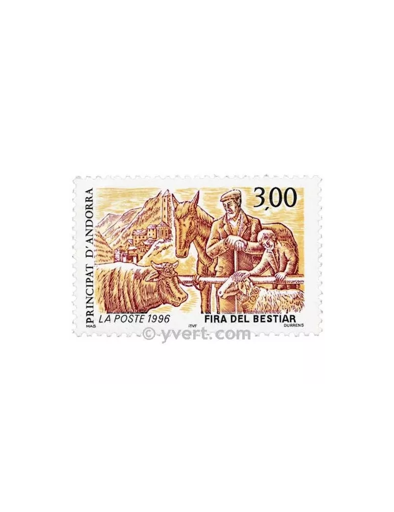 n° 481 -  Timbre Andorre Poste