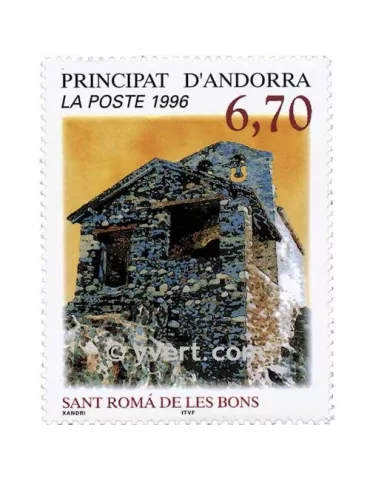 n° 482 -  Timbre Andorre Poste