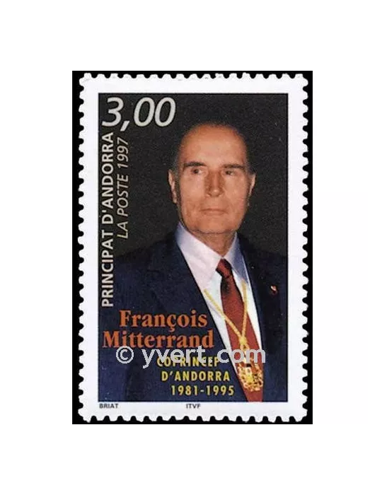 n° 484 -  Timbre Andorre Poste
