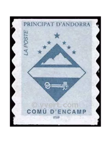 n° 485 -  Timbre Andorre Poste