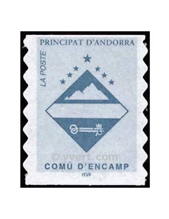 n° 485 -  Timbre Andorre Poste