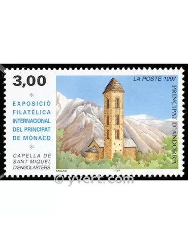 n° 496 -  Timbre Andorre Poste