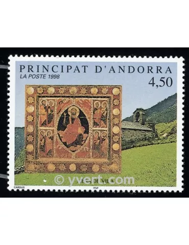 n° 499 -  Timbre Andorre Poste