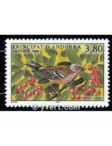 n° 501 -  Timbre Andorre Poste