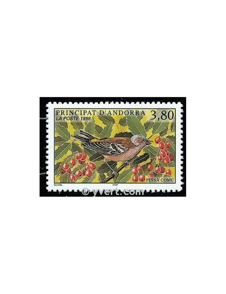 n° 501 -  Timbre Andorre Poste
