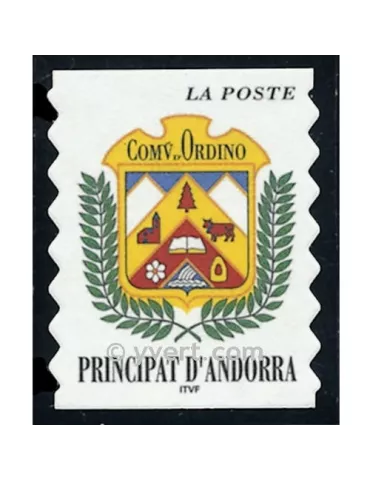 n° 502 -  Timbre Andorre Poste