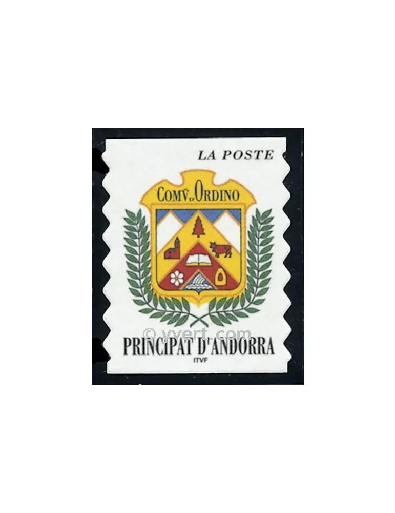 n° 502 -  Timbre Andorre Poste