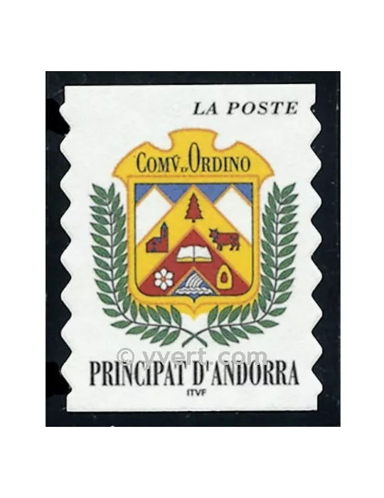 n° 502 -  Timbre Andorre Poste
