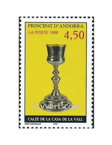 n° 506 -  Timbre Andorre Poste