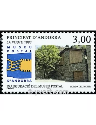 n° 510 -  Timbre Andorre Poste