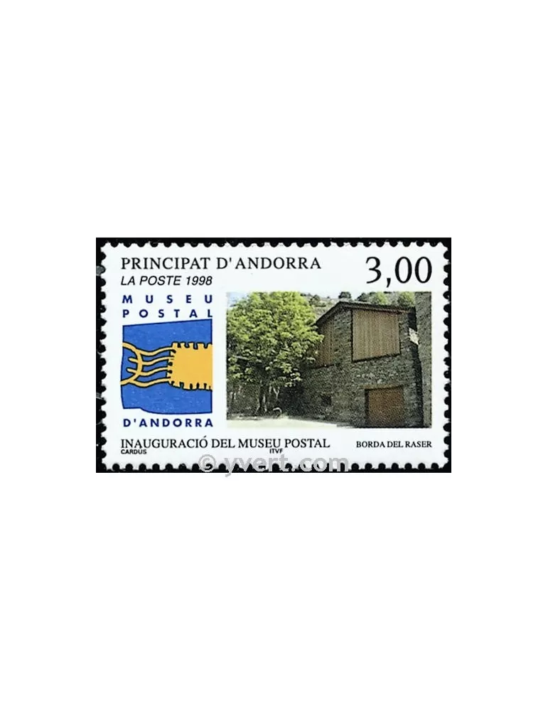 n° 510 -  Timbre Andorre Poste