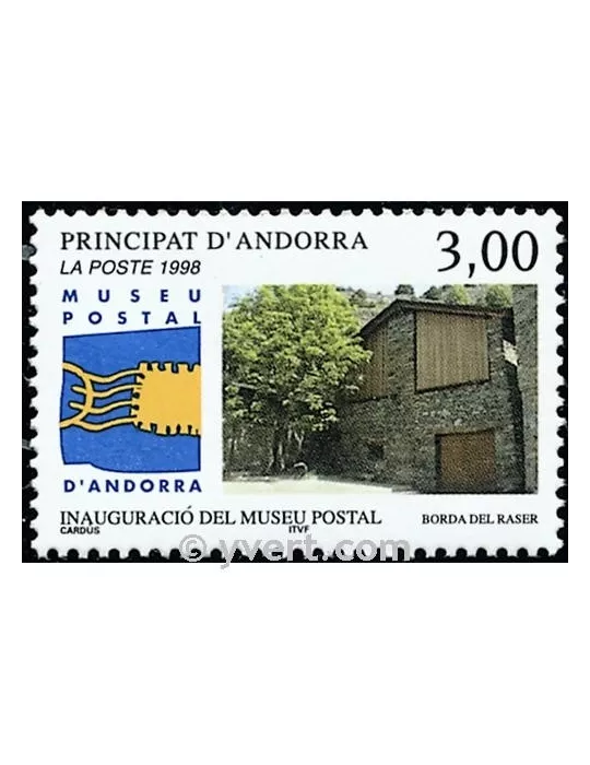 n° 510 -  Timbre Andorre Poste