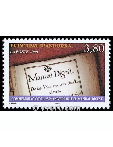 n° 511 -  Timbre Andorre Poste
