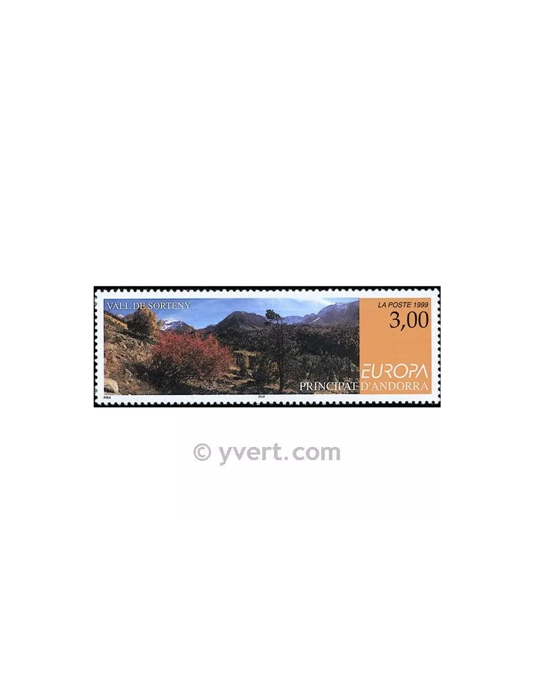 n° 514 -  Timbre Andorre Poste