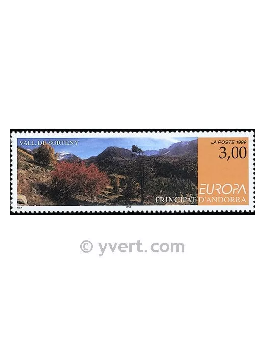 n° 514 -  Timbre Andorre Poste
