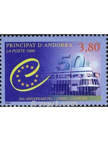 n° 515 -  Timbre Andorre Poste