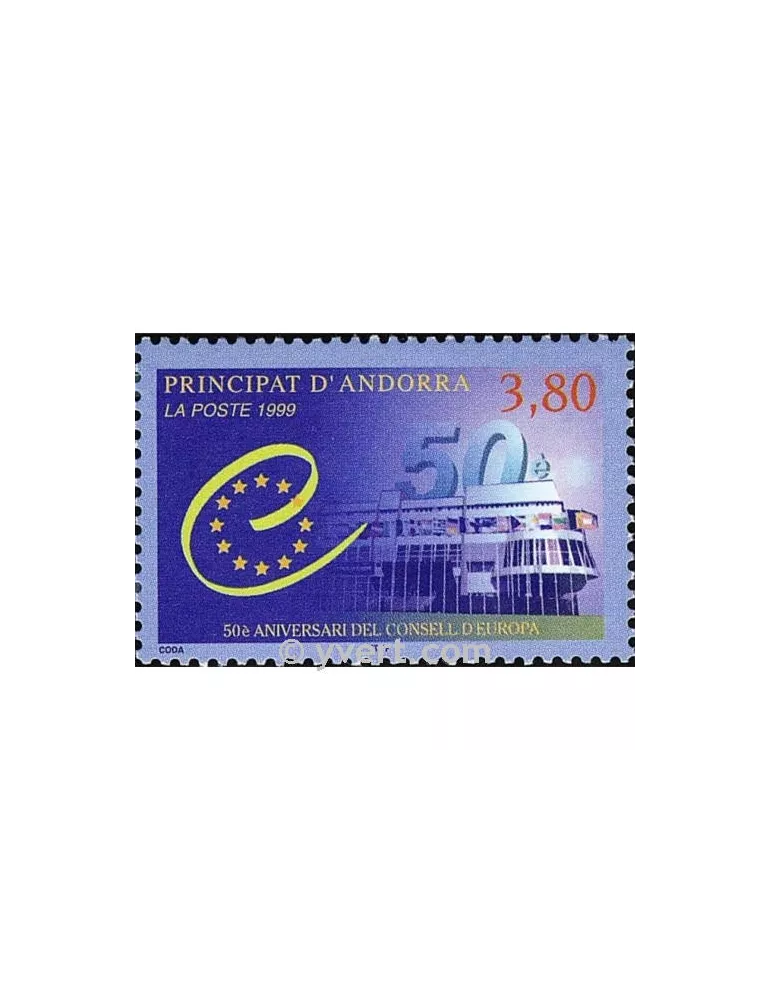 n° 515 -  Timbre Andorre Poste