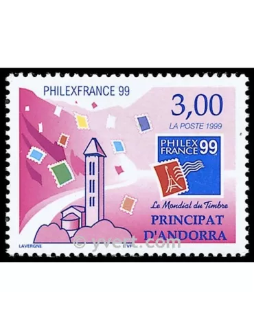 n° 518 -  Timbre Andorre Poste