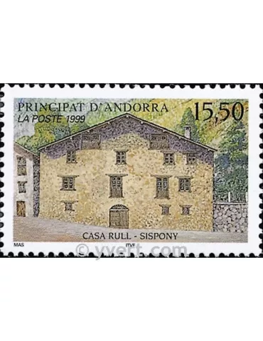 n° 522 -  Timbre Andorre Poste